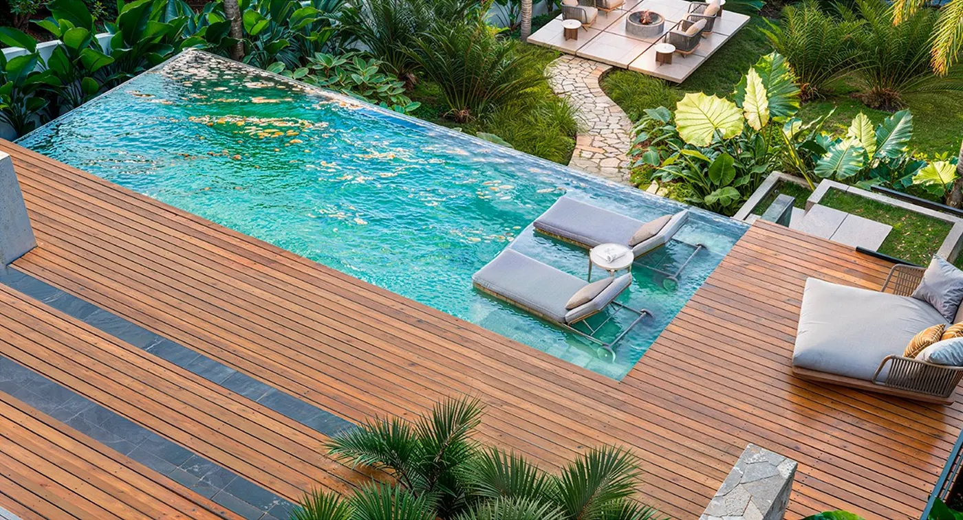 Área de lazer da Éfeso Residence
